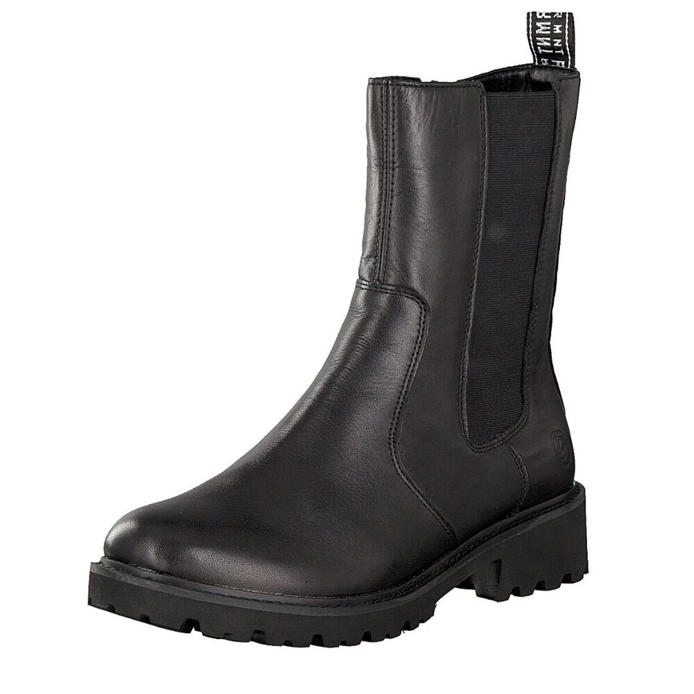 Reiker Remonte Marusha D8685 Black Leather Ankle Boots Size 43 NIB